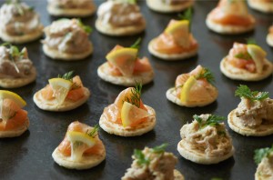 There's more to smoked salmon canapes than blinis. Here are two innovative recipe ideas that are guaranteed to get your guests talking.