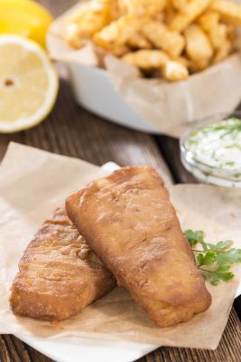 Healthy fish and chips with John Ross Jr for National Fish and Chip Day